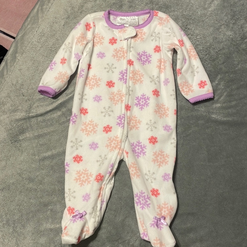 3-6 months Koala Baby fleece pajamas